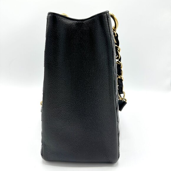 Chanel CC Black Caviar Grand Shopping Tote - Picture 4 of 10